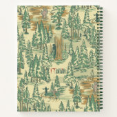 IT Forest Fishing Muster Notizblock (Rückseite)