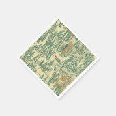 IT Forest Fishing Muster Serviette (Ecke)