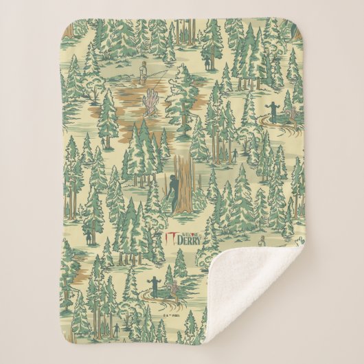 IT Forest Fishing Muster Sherpadecke (Vorderseite)