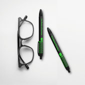 IT-Geschäft: Sichere digitale Daten und Zeroes Kugelschreiber