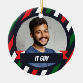 IT GUY - Office Christmas Tree Ornament (Vorne)