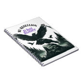 It Has History – Crow Forest Scene Notizblock (Rechte Seite)