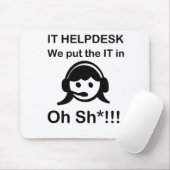IT-Helpdesk Mousepad (Mit Mouse)