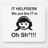IT-Helpdesk Mousepad (Vorne)