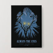 IT immer die Augen pareidolischen Baumhaufen Button (Vorderseite)