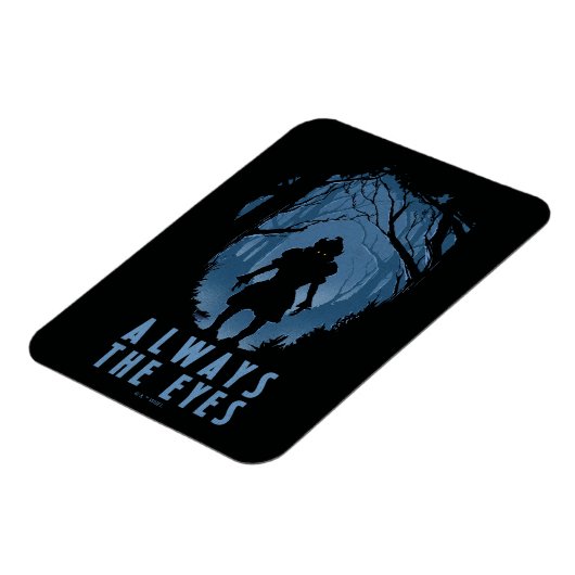 IT immer die Silhouette des Auenwaldes Magnet (Linke Seite)