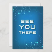 IT - Informatik-Abschluss Einladung (Rückseite)