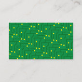 IT Information Technology Consultant Business Card Visitenkarte (Rückseite)