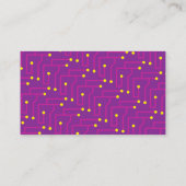 IT Information Technology Consultant Business Card Visitenkarte (Rückseite)