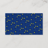 IT Information Technology Consultant Business Card Visitenkarte (Rückseite)