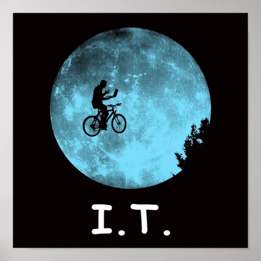 IT-Informationstechnologie Poster (Vorne)