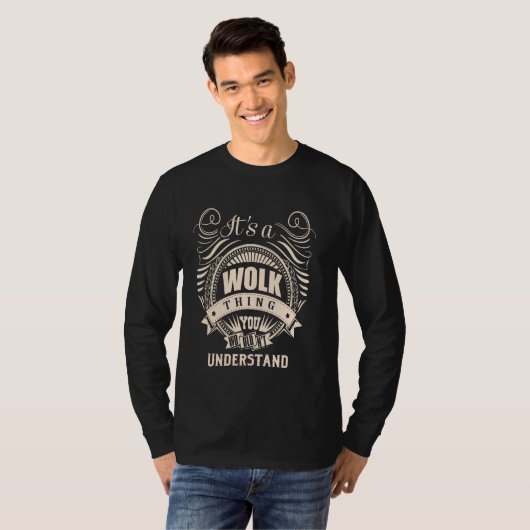 It is a WOLK Thing T-Shirt (Vorne ganz)