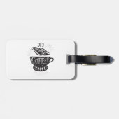 It Is Always Coffee Time Gepäckanhänger (Rückseite horizontal)