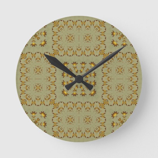 It is Christmas Again Runde Wanduhr (Vorderseite)