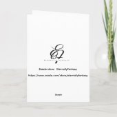 It is finished - Ressurection Easter Greeting card Karte (Rückseite)