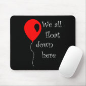 IT is Halloween Anzug Red Balloon You'll Float T Mousepad (Mit Mouse)