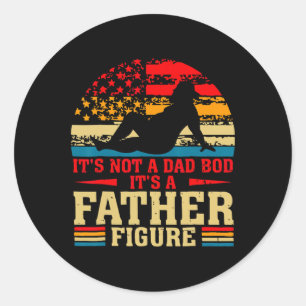 It&#; is not a Vater Bod It&#; s a Father Figure F Runder Aufkleber