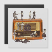 It is only Rock & Roll Magnetkarte (Vorne/Hinten)