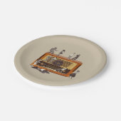 It is only Rock & Roll Pappteller (Schrägansicht)