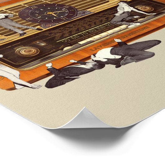 It is only Rock & Roll Poster (Ecke)