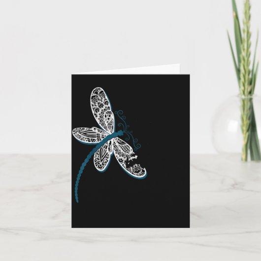 It Is Well With My Soul Dragonfly Chirtian Quote Karte (Vorderseite)