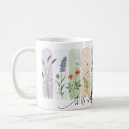 It Is Well With My Soul Floral Mug Kaffeetasse