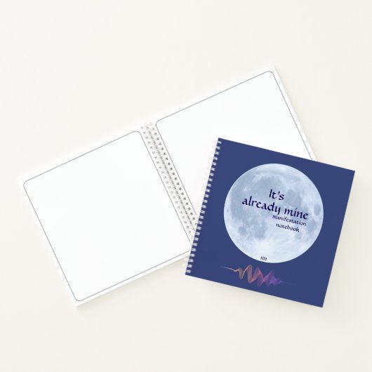 IT ist bereits meine: Vision Board Journal Notizblock (Innenseite)