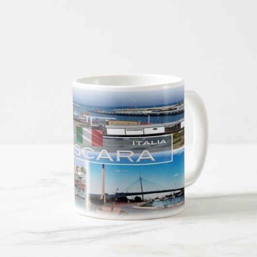 IT Italia - Abruzzen - Pescara - Kaffeetasse (VorderseiteRechts)