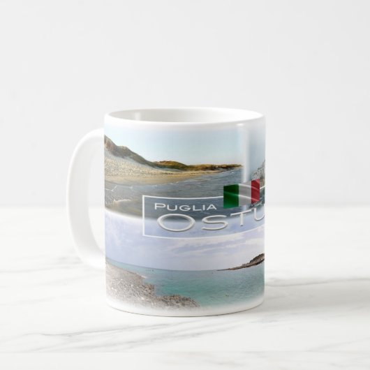 IT Italia - Apulien - Ostuni - Kaffeetasse (Vorderseite Links)
