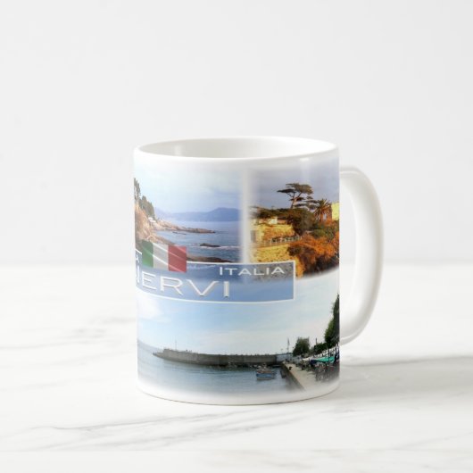 IT Italia - Ligurien - Nervi - Kaffeetasse (VorderseiteRechts)