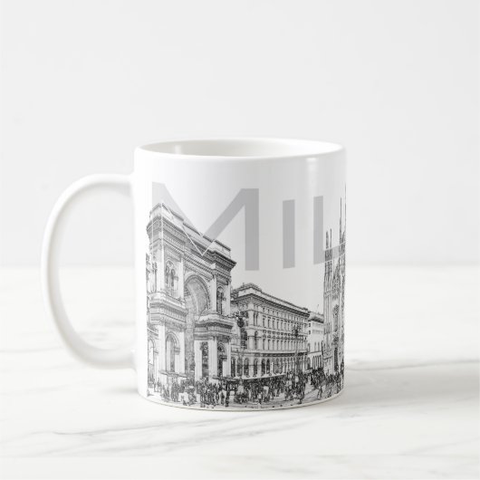 IT Italia - Lombardei - Mailand - Kaffeetasse (Links)