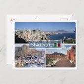 IT Italia - Napoli - Postkarte (Vorne/Hinten)