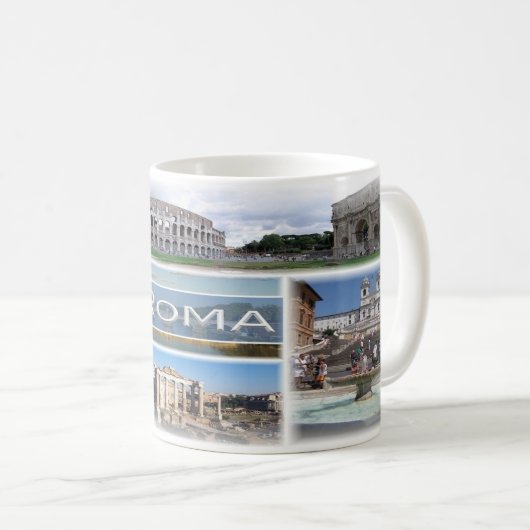 IT Italia - Roma - Kaffeetasse (VorderseiteRechts)