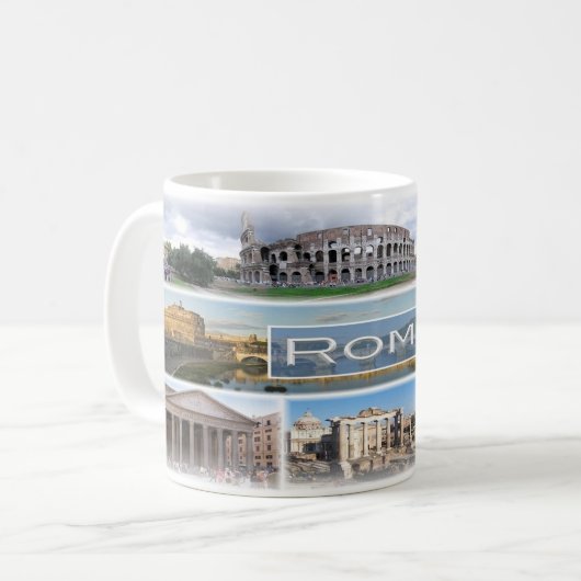 IT Italia - Roma - Kaffeetasse (Vorderseite Links)