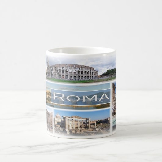 IT Italia - Roma - Kaffeetasse (Mittel)