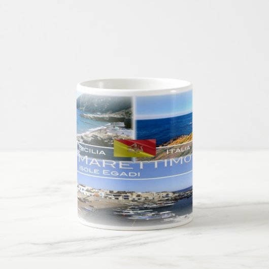IT Italia - Sicilia - Isola di Marettimo - Kaffeetasse (Mittel)