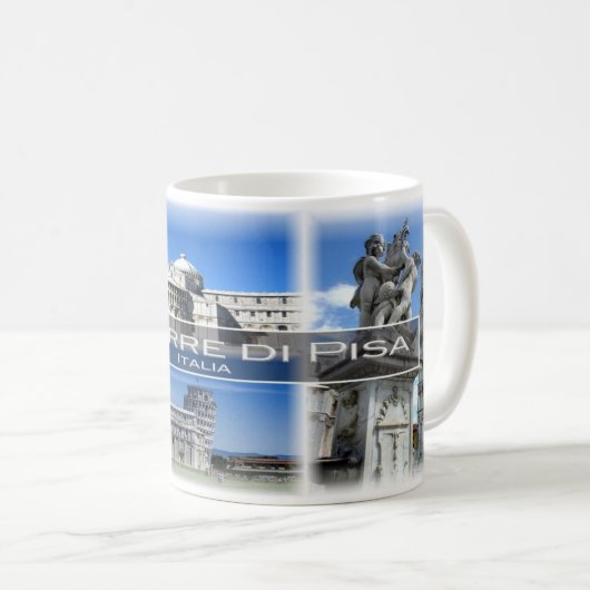 IT Italia - Torre di Pisa - Kaffeetasse (VorderseiteRechts)