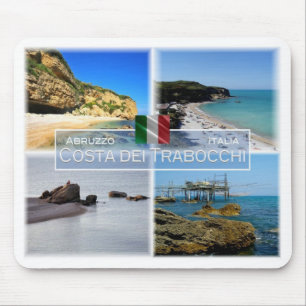 IT Italien - Abruzzen - Costa dei Trabocch I - Mousepad