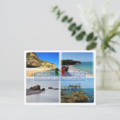 IT Italien - Abruzzen - Costa dei Trabocchi - Postkarte (Stehend Vorderseite)