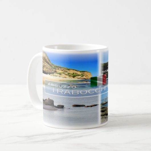 IT Italien - Abruzzen - Kaffeetasse (Vorderseite Links)