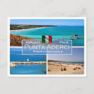 IT Italien - Abruzzen - Punta aderci - Postkarte
