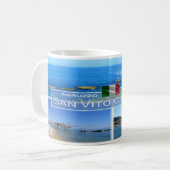 IT Italien - Abruzzen - San Vito Chietino - Kaffeetasse (Vorderseite Links)
