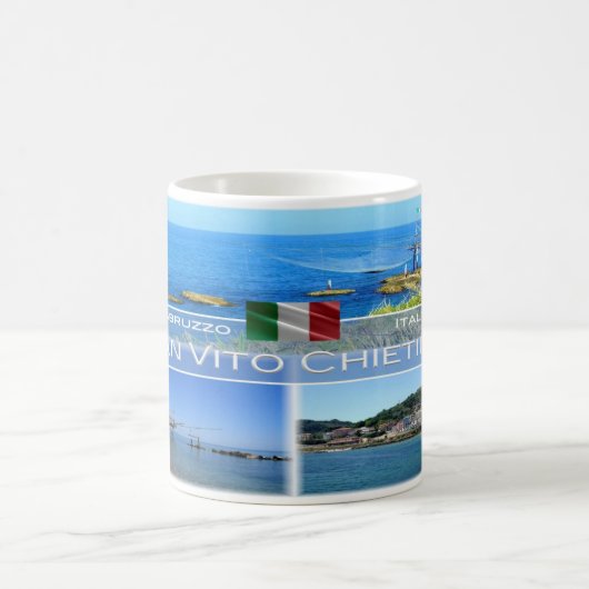 IT Italien - Abruzzen - San Vito Chietino - Kaffeetasse (Mittel)