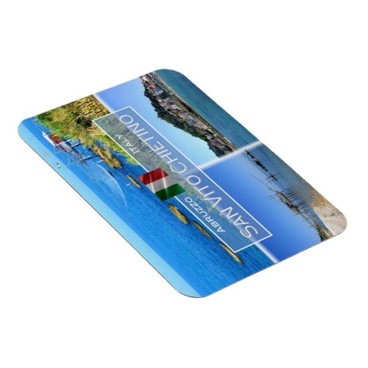 IT Italien - Abruzzen - San Vito Chietino - Magnet (Rechte Seite)