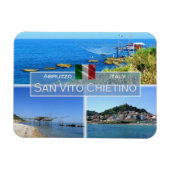 IT Italien - Abruzzen - San Vito Chietino - Magnet (Horizontal)