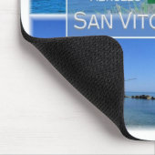 IT Italien - Abruzzen - San Vito Chietino - Mousepad (Ecke)