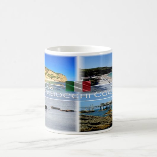 IT Italien - Abruzzen - Trabocchi-Küste - Kaffeetasse (Mittel)