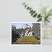 IT Italien - Alphütte San Marcoi - Postkarte (Stehend Vorderseite)