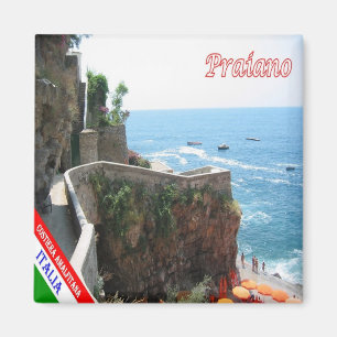 IT - Italien - Amalfi-Küste - Praiano Magnet