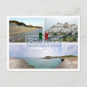 IT Italien - Apulien - Apulien - Ostuni - Postkarte